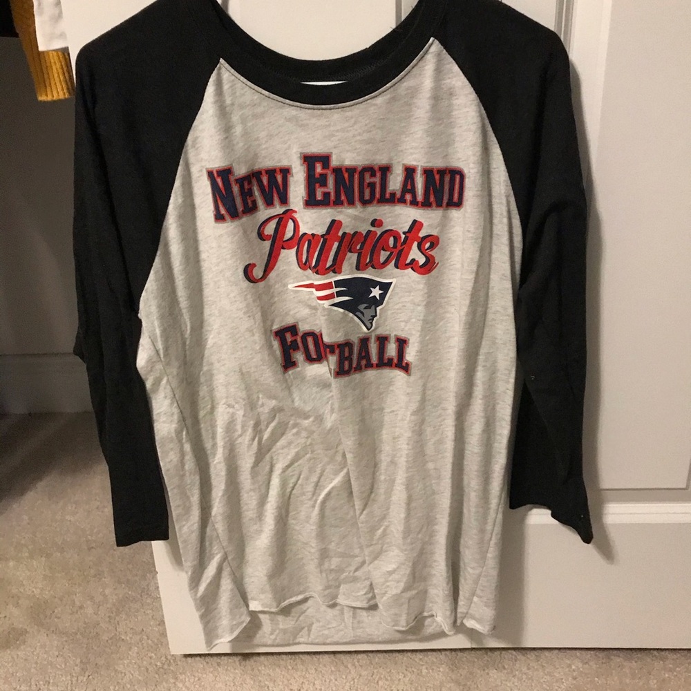 patriots quarter longsleeve